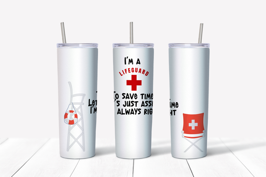 Lifeguard 20 oz Tumbler