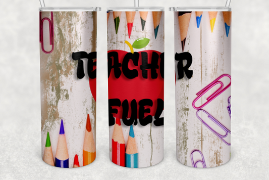 Teacher Fuel 20 oz Tumbler