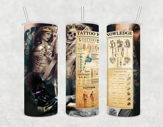 Tattoo Knowledge 20 oz Tumbler